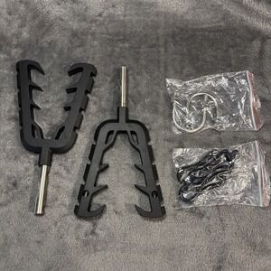 ATV Tool Holder Rack, Hunting Tool Holder Rack Mount with Rubber Straps